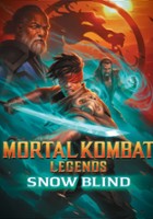 plakat filmu Legendy Mortal Kombat: Niewidzący wojownik