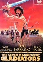 plakat filmu Siedmiu wspaniałych gladiatorów