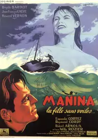 Plakat filmu Manina, dziewczyna bez zasłon