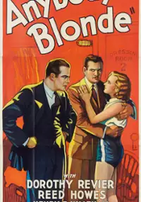 Plakat filmu Anybody's Blonde