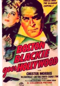 Plakat filmu Boston Blackie Goes Hollywood