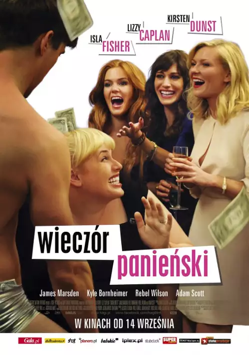 plakat filmu Wieczór panieński