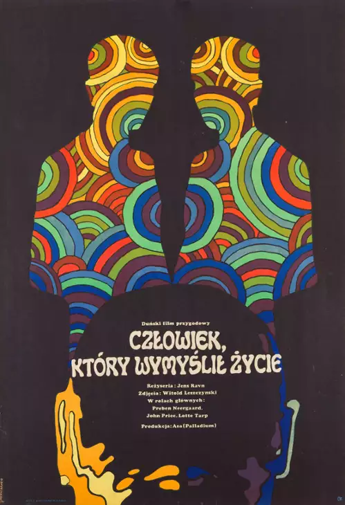 plakat filmu Człowiek, który wymyślił życie