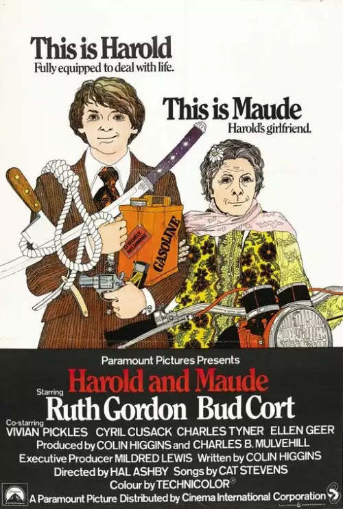 plakat filmu Harold i Maude