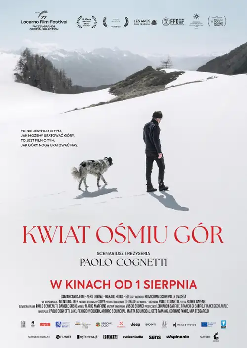 plakat filmu Kwiat ośmiu gór