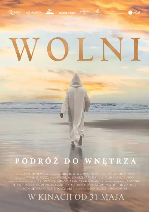 plakat filmu Wolni. Podróż do wnętrza