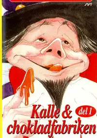 Plakat serialu Kalle och chokladfabriken