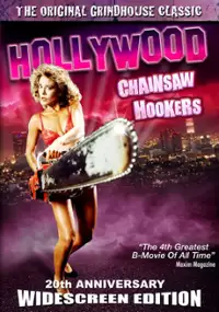 Plakat filmu Hollywoodzkie dziwki uzbrojone w piły łańcuchowe