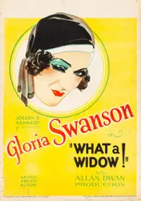 Plakat filmu Co za wdowa!