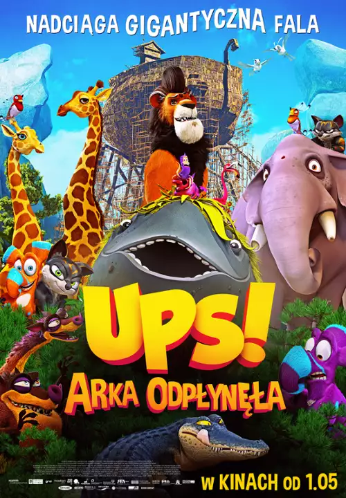 plakat filmu Ups! Arka odpłynęła