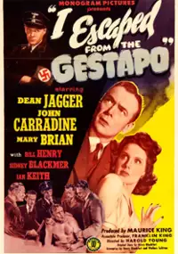 Plakat filmu I Escaped from the Gestapo
