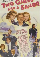 plakat filmu Dwie dziewczyny i żeglarz