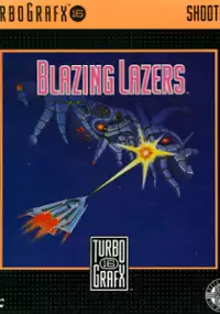 Plakat gry Blazing Lazers