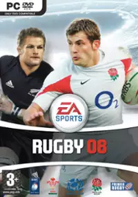 Plakat gry Rugby 08