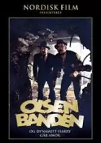 Plakat filmu Olsen-banden og Dynamitt-Harry går amok