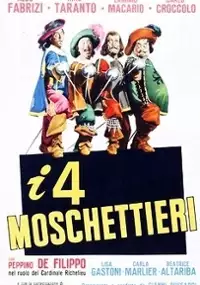 Plakat filmu I quattro moschettieri