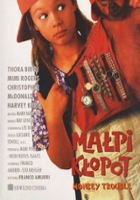 plakat filmu Małpi kłopot
