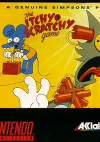 Plakat gry The Itchy & Scratchy Game