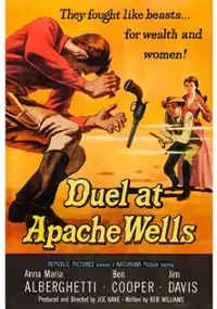 Plakat filmu Duel at Apache Wells