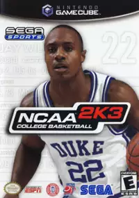Plakat gry NCAA College Basketball 2K3