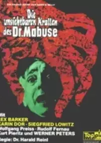 Plakat filmu Die unsichtbaren Krallen des Dr. Mabuse