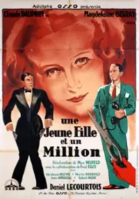 Plakat filmu Panienka i milion