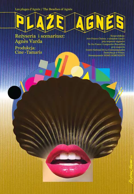 plakat filmu Plaże Agnes