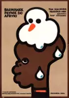 plakat filmu Bałwanek płynie do Afryki