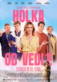 Plakat filmu Holka od vedle