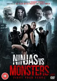 Plakat filmu Ninjas vs. Monsters