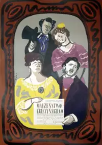 Plakat filmu Małżeństwo Kreczyńskiego
