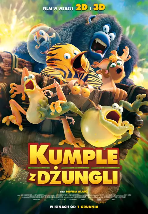 plakat filmu Kumple z dżungli