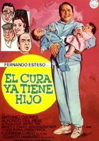 Plakat filmu El Cura ya tiene hijo