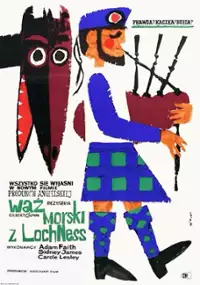 Plakat filmu Wąż morski z Loch Ness