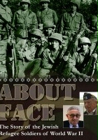 plakat filmu About Face: The Story of the Jewish Refugee Soldiers of World War II