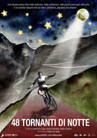Plakat filmu 48 ostrych zakrętów w nocy