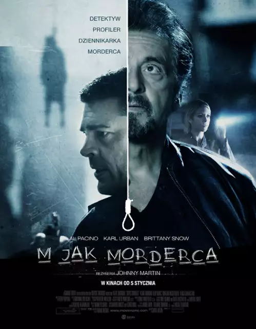 plakat filmu M jak morderca