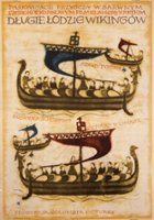 plakat filmu Długie łodzie wikingów