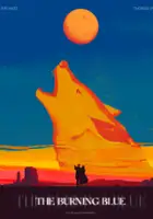 plakat filmu The Burning Blue