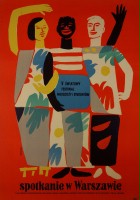 plakat filmu Spotkanie w Warszawie