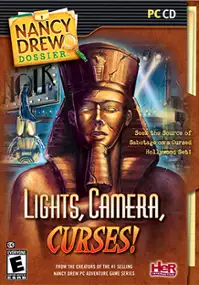 Plakat gry Nancy Drew Dossier: Lights, Camera, Curses!