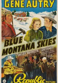 Plakat filmu Blue Montana Skies