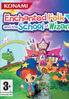 plakat gry Enchanted Folk and the School of Wizardry