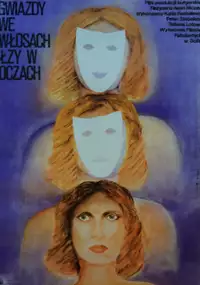 Plakat filmu Gwiazdy we włosach, łzy w oczach