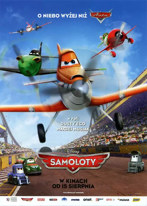 plakat filmu Samoloty