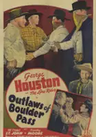 plakat filmu Outlaws of Boulder Pass