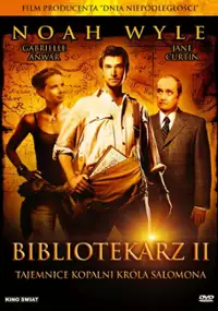 Plakat filmu Bibliotekarz II: Tajemnice kopalni kr&oacute;la Salomona