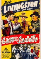 plakat filmu Law of the Saddle