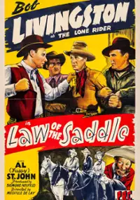 Plakat filmu Law of the Saddle