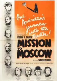 Plakat filmu Mission to Moscow